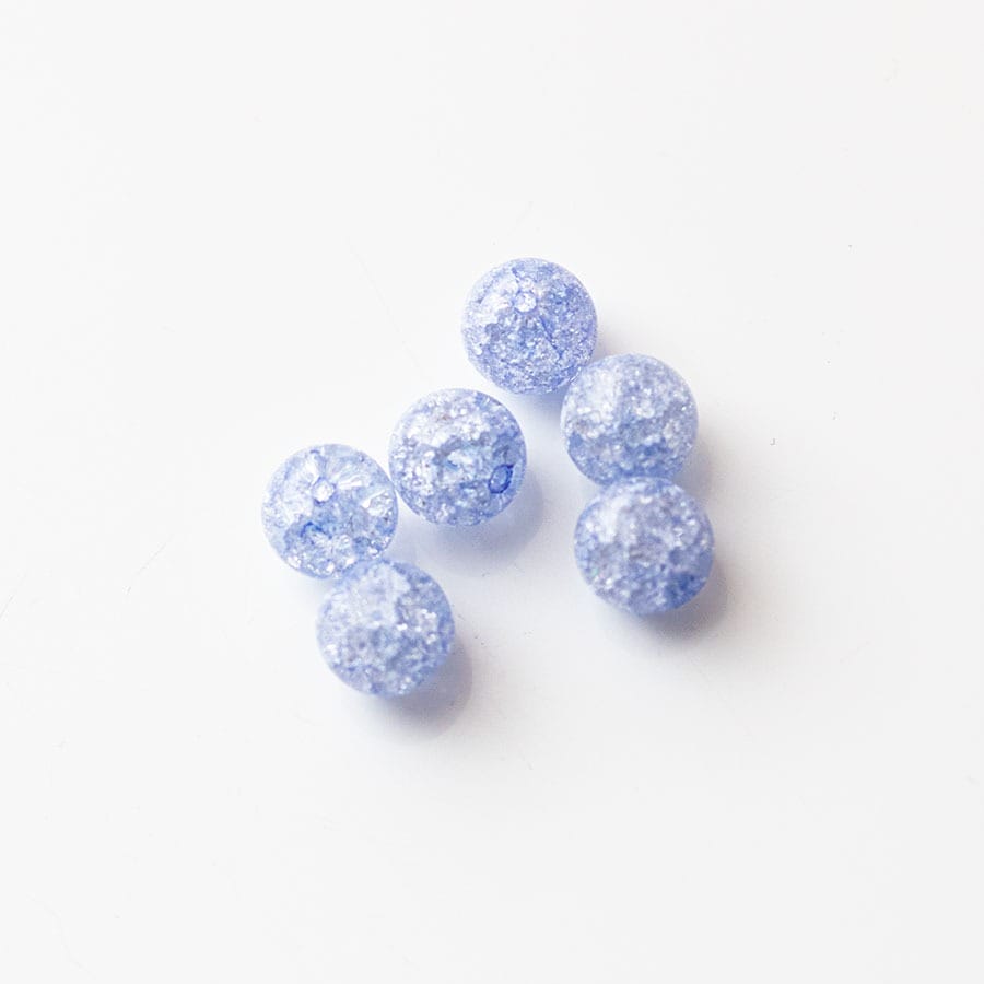 Kryštál 8 mm modrý