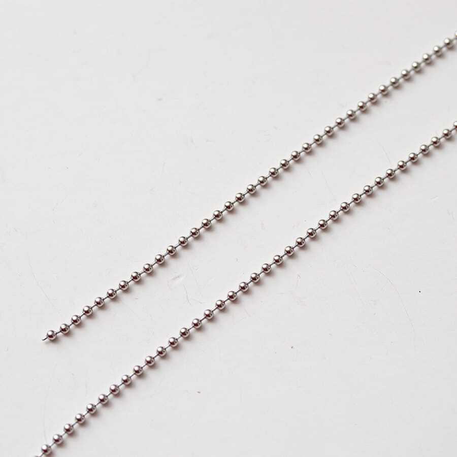 Retiazka oceľová guličková 2 mm metráž